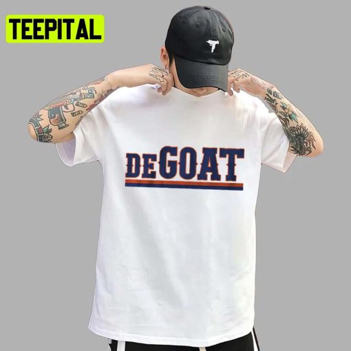 Degoat Text Art Jacob Degrom New York Mets Unisex T-Shirt