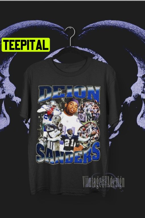 Deion Sanders Vintage Art Trending Unisex T-Shirt