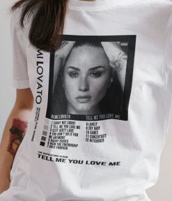 Demi Lovato Tell Me You Love Me Unisex T-Shirt