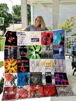 Depeche Mode 07Love7 Quilt Blanket