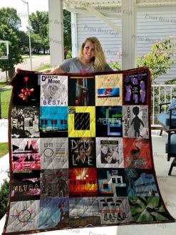 Depeche Mode Albums Co Poster Love Quilt Blanket