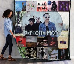 Depeche Mode Albums Quilt Blanket