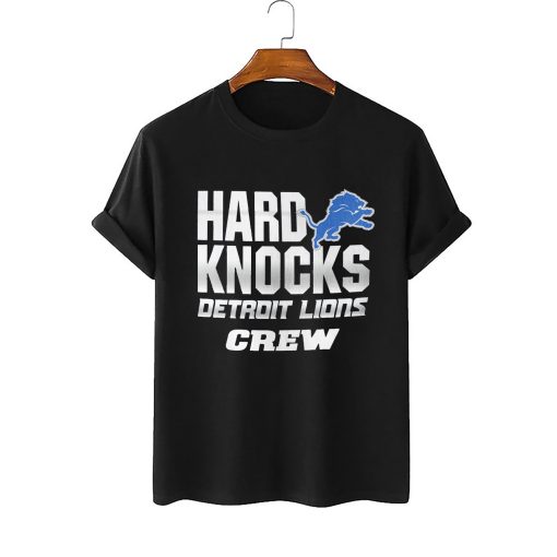 Detroit Lions Crew T Hard Knock Detroit Lions Crew Unisex T-Shirt