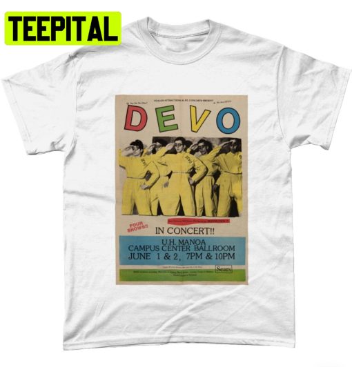 Devo Punk Flyer Band Trending Unisex T-Shirt