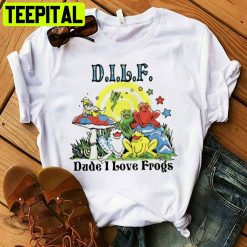 Dilf Dude I Love Frogs Unisex T-Shirt