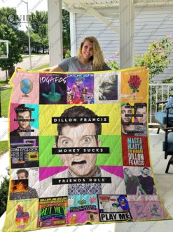 Dillon Francis Albums For Fans Collected Quilt Blanket