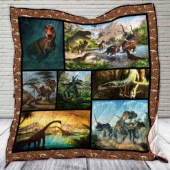 Dinosaur World Dinosaur Lo Quilt Blanket