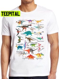 Dinosaurs Names And Pictures Trending Unisex T-Shirt