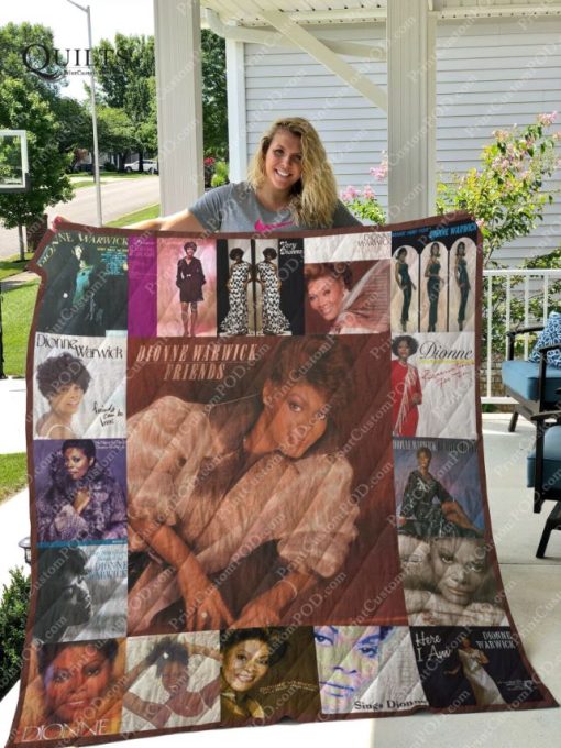 Dionne Warwick Albums For Fans Collected Quilt Blanket