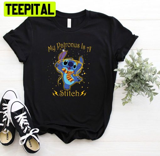 Disney Stitch My Patronus Is A Stitch Trending Unisex Shirt