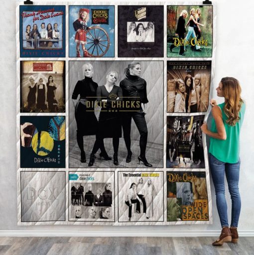 Dixie Chicks Albums Collection Quilt Blanket