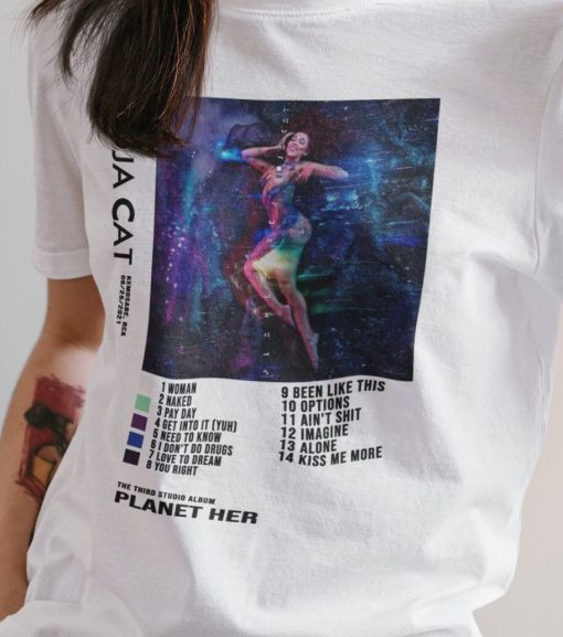 Dojacat Planet Her Aesthetic Art Unisex T-Shirt