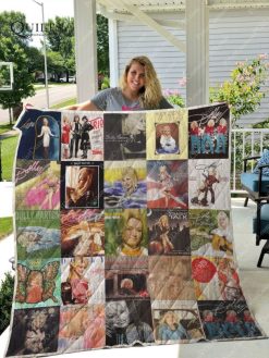 Dolly Parton For Fans Combined Quilt Blanket