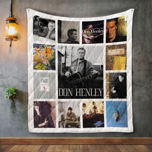 Don Henley Album  Quilt Blanket