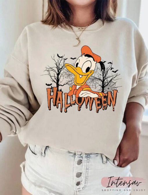 Donald Duck Toddler Girls Disney Halloween Unisex Sweatshirt