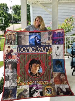 Donovan Albums For Fans Collected Quilt Blanket