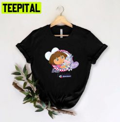 Dora The Explorer And Boots Are Best Friends Trending Unisex Shirt