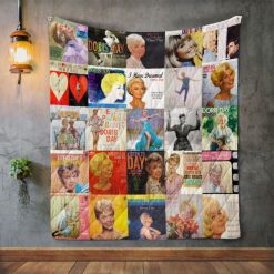 Doris Day Album  Quilt Blanket