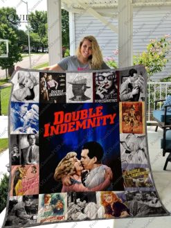 Double Indemnity Quilt Blanket