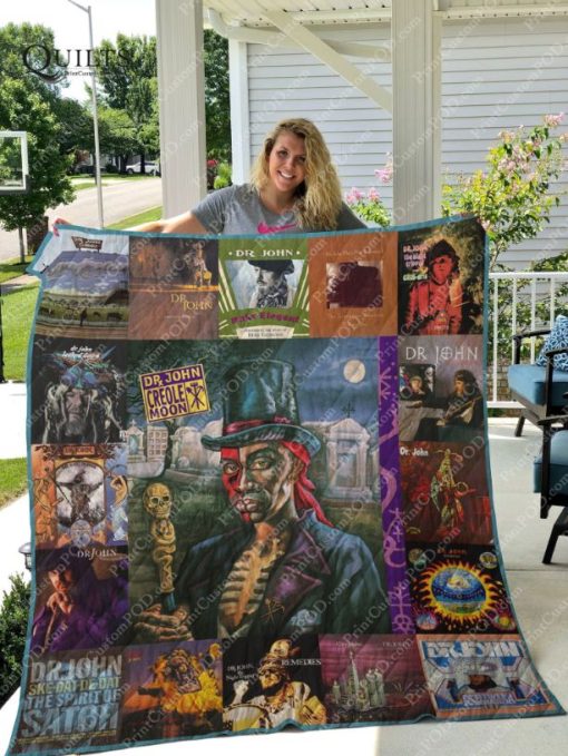 Dr. John Albums For Fans Collected Quilt Blanket