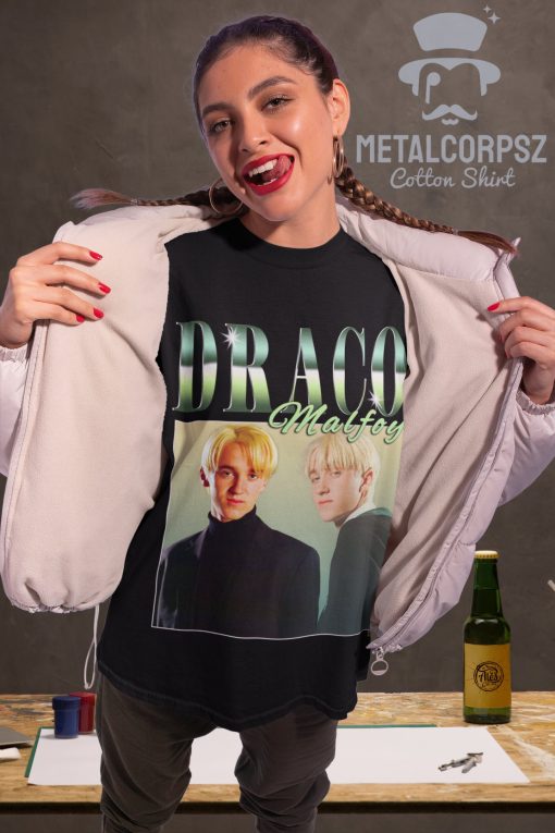 Draco Malfoy Fantasy Movie Inspired 90s Harry Potter Unisex T-Shirt