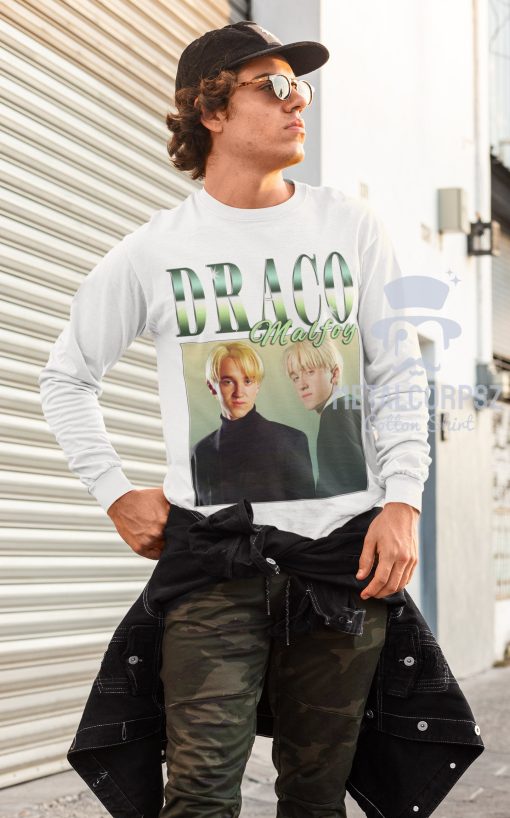 Draco Malfoy Fantasy Movie Inspired 90s Harry Potter Unisex T-Shirt