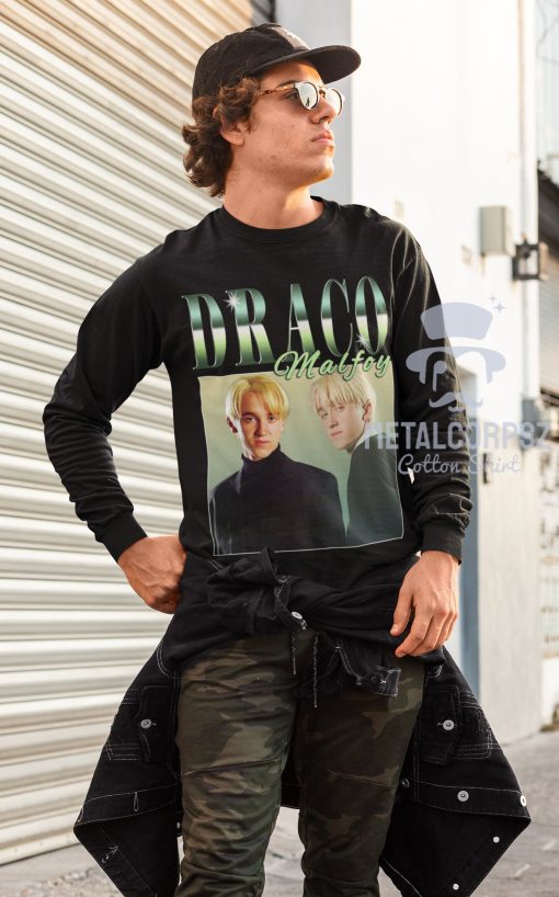 Draco Malfoy Fantasy Movie Inspired 90s Harry Potter Unisex T-Shirt