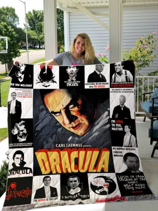 Dracula For Fans Collected Quilt Blanket