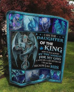 Dragon Daughter Of The King Quilt Blanket