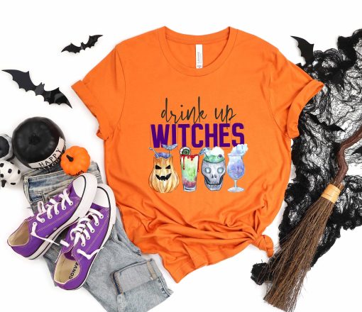 Drink Up Witchesfunny Party Group Disney Halloween Unisex T-Shirt