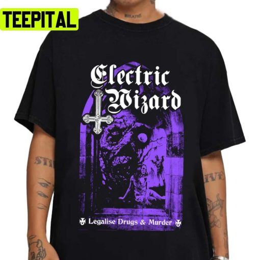 Drugs N Murder Electric Wizard Unisex T-Shirt