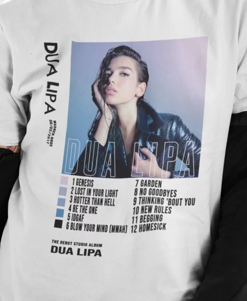 Dua Lipa Aesthetic Graphic Dua Lipa Unisex T-Shirt