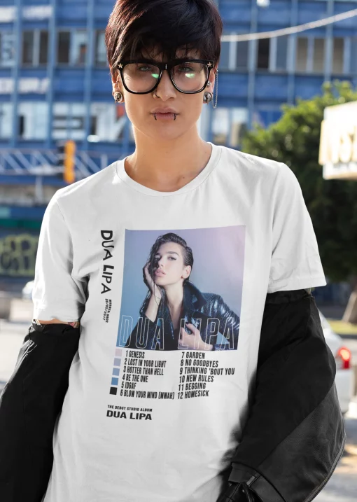 Dua Lipa Aesthetic Graphic Dua Lipa Unisex T-Shirt