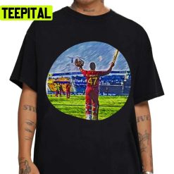 Dwayne Bravo West Indies Cricketer Unisex T-Shirt