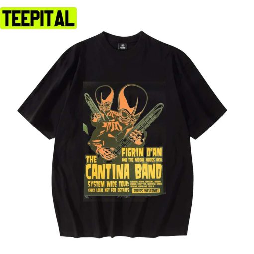 Easley Cantina Band Retro Art Unisex T-Shirt