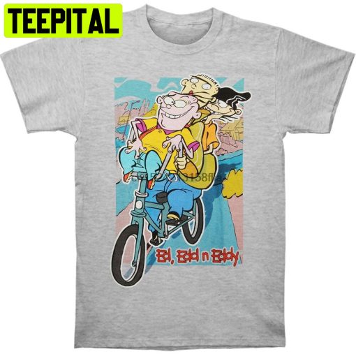 Ed Edd N Eddy Eds Di Sepeda Trending Unisex Shirt