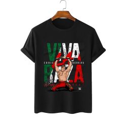 Eddie Guerrero Cotton Legends Wwe Eddie Guerrero Viva La Raza Wht Unisex T-Shirt