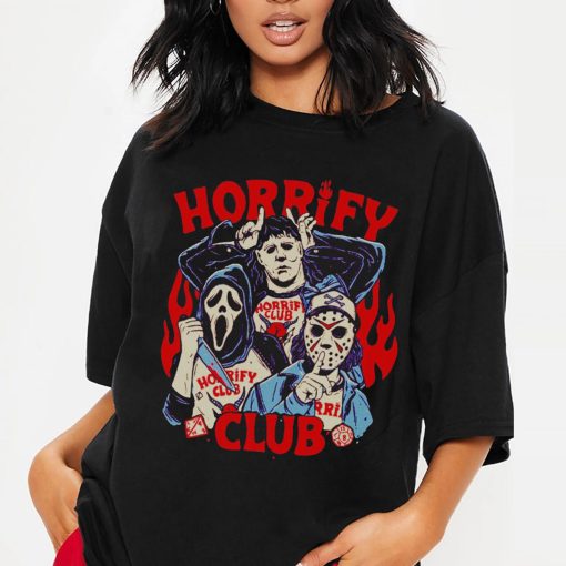 Eddie Munson Eddie Munson Horrify Club Hell Devil Fire Horror Halloween Unisex T-Shirt