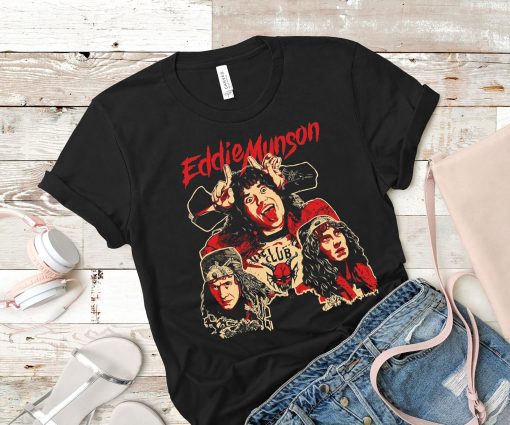 Eddie Munson Stranger Things Joseph Quinn New Art T-Shirt