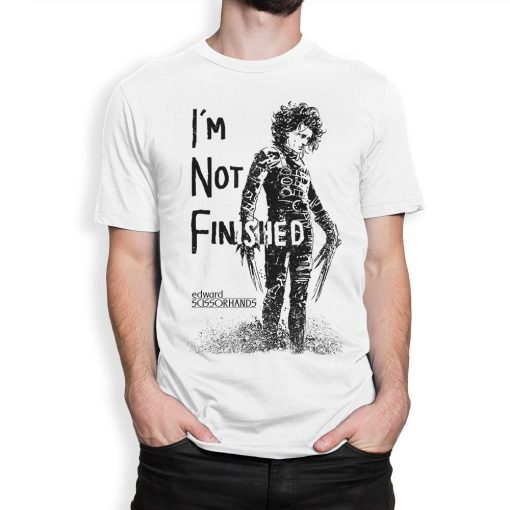 Edward Scissorhands Im Not Finished T-Shirt