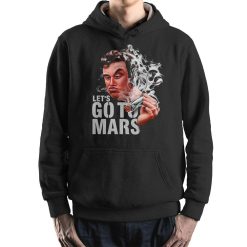 Elon Musk Smoke Lets Go to Mars Hoodie