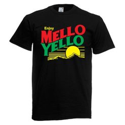 Enjoy Mello Yello Logo Cole Trickle 51 Mens Black T-Shirt