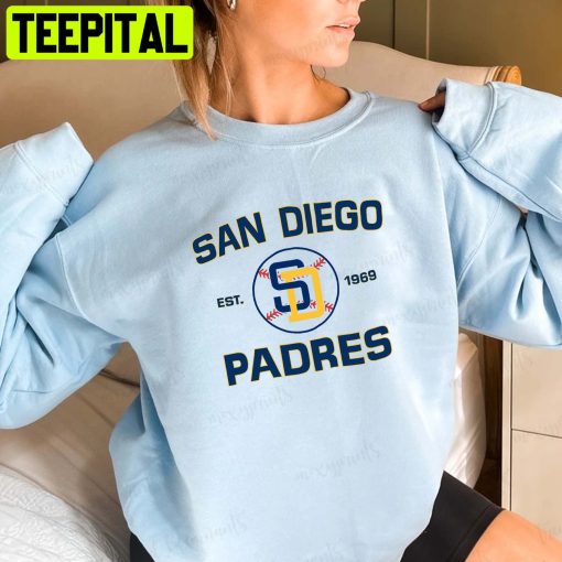 Est 1969 San Diego Padres Baseball Mlb 2022 Trending Unisex Sweatshirt