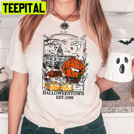 Est 1998 Halloween Party Retro Halloweentown Unisex T-Shirt