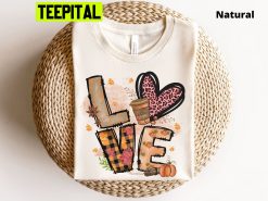 Fall Love Pumpkin Spice Autumn Trending Unisex Shirt