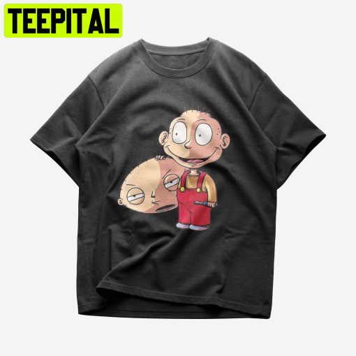 Family Guy Stewie Griffin Peter Griffin Simpsons South Park Trending Unisex Shirt