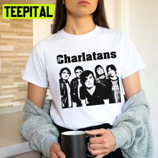 Fanart 90s Music Band The Charlantans The Charlatans Unisex T-Shirt