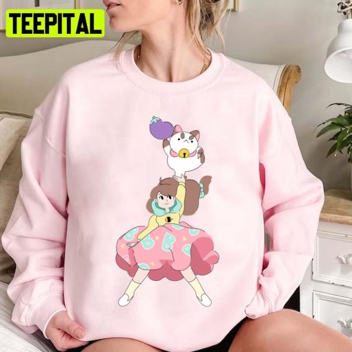 Fighting Together Bee And Puppycat Unisex Sweatshirt