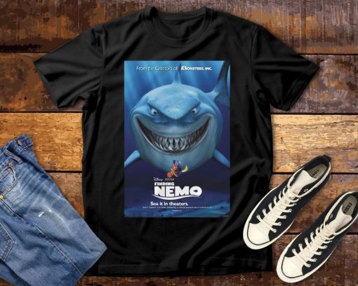 Finding Nemo Bruce Poster Pixar Disney T-Shirt