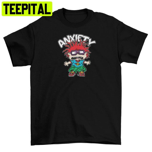 Finster Anxiety Cartoons Rugrats Trending Unisex Shirt